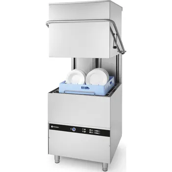 Myčka nádobí Sklápěcí myčka nádobí K1500, HENDI, s dávkovačem mycího prostředku, 400V/8600W, 745x903x(H)1406mm