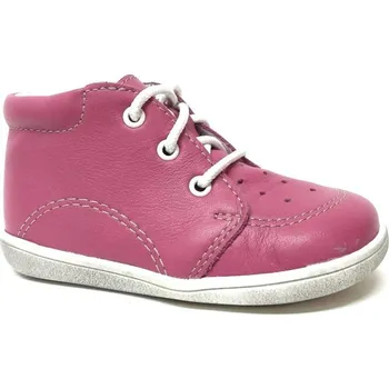 Chlapecká obuv Detské capačky Boots4u T014 rúžová hladká kůže Velikost: 22
