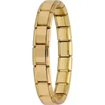 Ocelový náramek zlacený Volie
