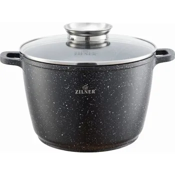 Hrnec Hrnec / Vysoký mramorový kotlík Zilner 24 cm / 6,2 l AROMA KNOB