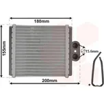 Vymenik tepla, Vnitrni vytapeni VAN WEZEL 52006093