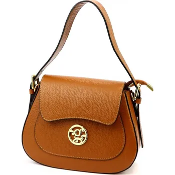 Módní doplněk Kožená kabelka Gregorio hnědá KZ2254962