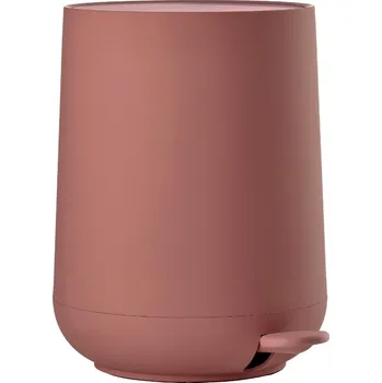 Odpadkový koš Zone Denmark Růžový plastový pedálový odpadkový koš Nova 5 l