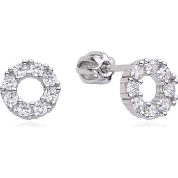 Módní doplněk Jan Kos jewellery Stříbrné náušnice MHT-3457/SW00