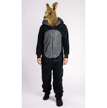 Dámský overall Dupačky teddy gorila L - černá