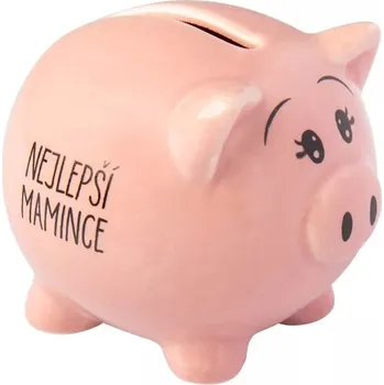 Pokladnička Pokladnička prasátko - Nejlepší mamince