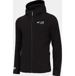 Pánská mikina s kapucí D4Z19-BLM214 25M Šedá melanž - 4F šedá melange XXL