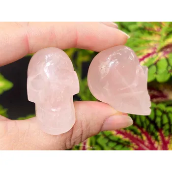 Přírodní kámen Lebka růženín cca 36mm