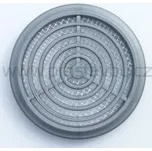 Fasádní kruhová větrací mřížka 90 mm ABS P239 - 02 šedá