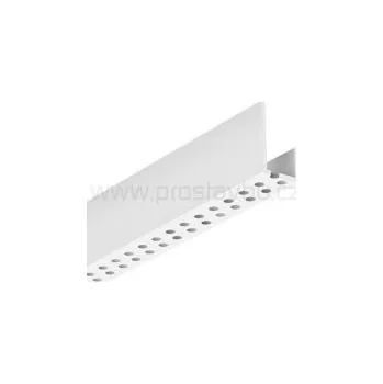 Stavební profil Lemovací U profil 1-dílný perforovaný KERRAFRONT FS-261 - 10 slonová kost (Ivory) /3 m