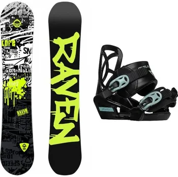 Snowboard Raven Core Junior CAP 2019 dětský snowboard + Gravity Cosmo vázání 145 cm + XS (EU 28-31) + DÁREK + Doprava ZDARMA
