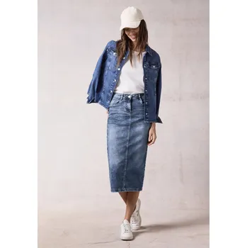 Dámská sukně Riflová sukně Cecil 361552 Obvod pasu: 28