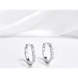 Jan Kos jewellery Stříbrné náušnice se zirkony MHT-2973/SW00