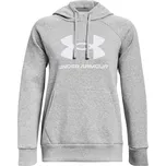Dámská mikina Under Armour RIVAL FLEECE BIG LOGO sm Šedá, Bílá