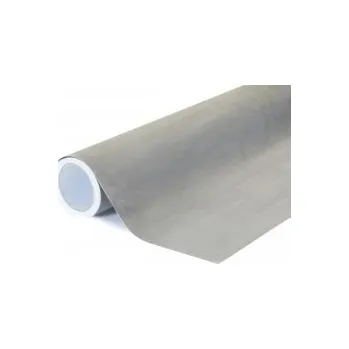 Polep vozidla Sametová šedá auto wrap fólie 135x1000cm - interiér/exteriér