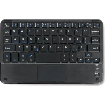 Klávesnice Klávesnice Bluetooth 3.0 s touchpadem - černá - 7 palců