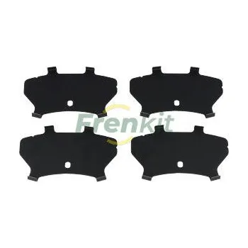 Brzdový komplet Protihluková folie, brzdové oblożení (posunovací deska) FRENKIT 940299