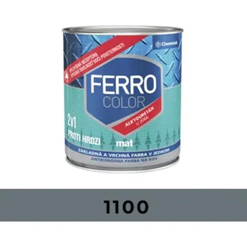 barva na kov Chemolak Ferro Color U 2066 mat 0,3l 1100 ( )