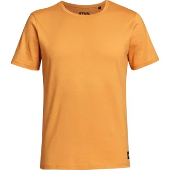 Pánské tričko Tričko SUSTAINABLE LOGO oranžové STIHL (04213004248) (Pánské tričko z organické bavlny.)