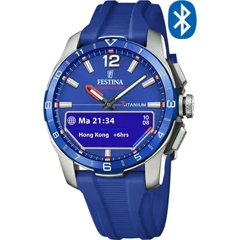 Chytré hodinky Festina Connected D Titanium 23000/3 + 2 měsíce na vrácení zboží