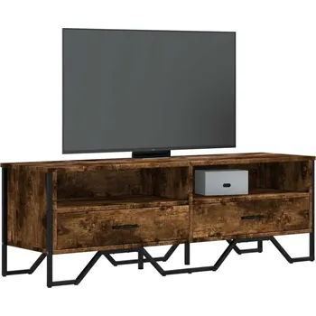 Televizní stolek vidaXL TV skříňka 122 x 34 x 41 cm kompozitní dřevo [848582] Barva: kouřový dub