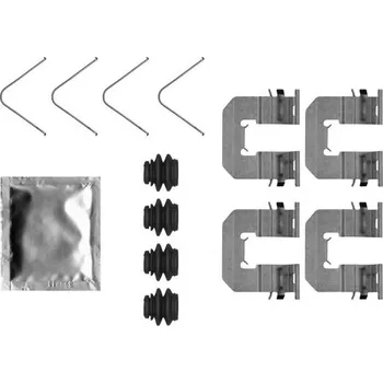 Přislušenství brzdového systému Sada příslušenství, obložení kotoučové brzdy TEXTAR 82552200