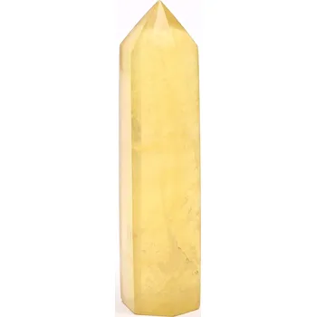 Drahý kámen Magieprirody.cz Obelisk Fluorit žlutý špice 117 g - 9,4 cm #C463