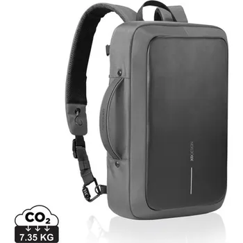 turistický batoh Nedobytný batoh & brašna Bobby Bizz 2.0 - Šedá / Černá, Firemní dárkové předměty s vlastním potiskem