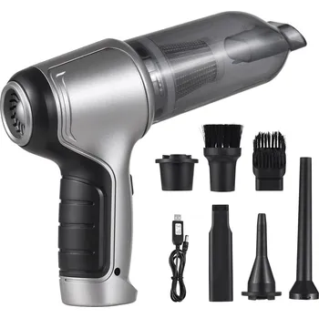 Vysavač Vysokovýkonný Bezdrátový MINI VYSAVAČ (Lehký, malý a výkonný ruční vysavač s integrovaným akumulátorem a bezkartáčovým motorem, který vám umožní snadno a rychle vyčistit jakýkoliv povrch v automobilu, domácnosti nebo kanceláři. Tento akumulátorový vysavač