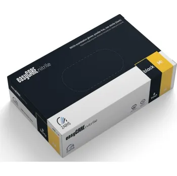 Vyšetřovací rukavice Espeon Rukavice Nitril Easy Care černé vel.M bal.100ks