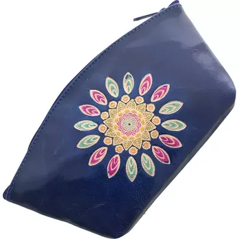 Penál Pouzdro neceser Mandala modrý