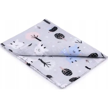 látková plena ATK Flanelová plena 50 x 60 cm Les šedá