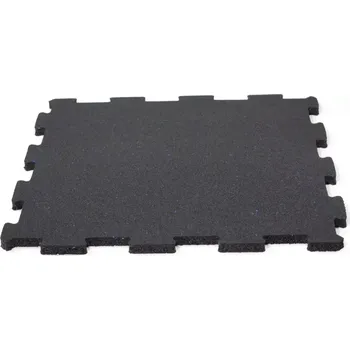 TRUESTEEL Dvouvrstvá gumová podlaha do fitness 485x485x15 mm, EPDM: 5%, barva: modrá