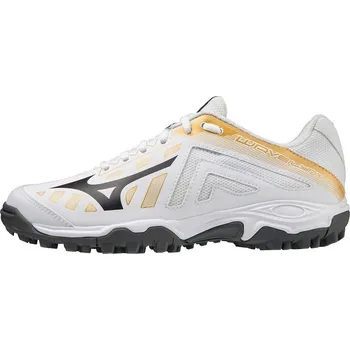 Dívčí obuv MIZUNO WAVE LYNX JUNIOR/Wht/MPGold/IronGate/40.5/7.0
