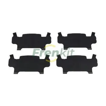 Brzdový komplet Protihluková folie, brzdové oblożení (posunovací deska) FRENKIT 940354