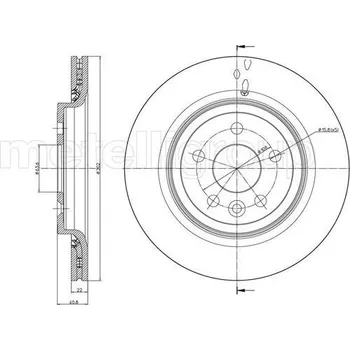 Brzdový kotouč Brzdový kotouč CIFAM 800-993C