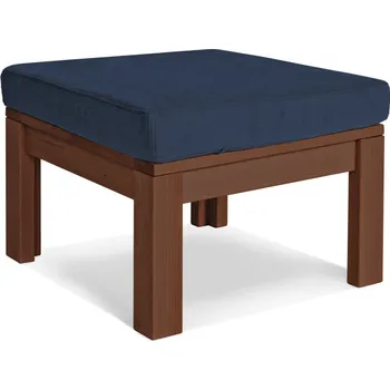 Taburet Taburet MEXICO 03 51 cm z masivu/modrý