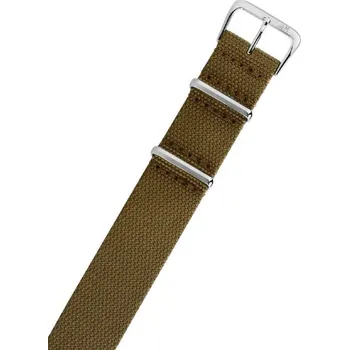 Řemínek na hodinky Textilní řemínek Morellato Air Force 5765D88.029 M, hnědý, NATO