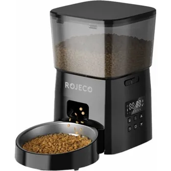 Rojeco RWSQ-02 Button Smart Pet Feeder 2 l černý Dávkovač krmiva Rojeco RWSQ-02 Button Smart Pet Feeder 2 l černý