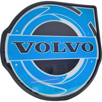 Znak automobilu LED podsvícená tabule do kabiny VOLVO, bílé podsvícení