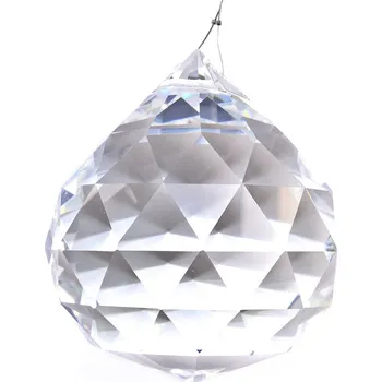 Vánoční ozdoba Skleněná koule 6 velikostí Crystal - 30 mm