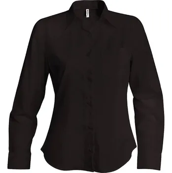 Dámská košile Kariban Dámská košile Jessica Hnědá L