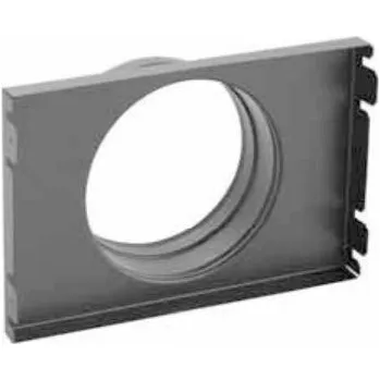 Krbová obestavba Karl připojení mřížky STYLE na ohebné potrubí, průměr 125mm, 325 x 170mm