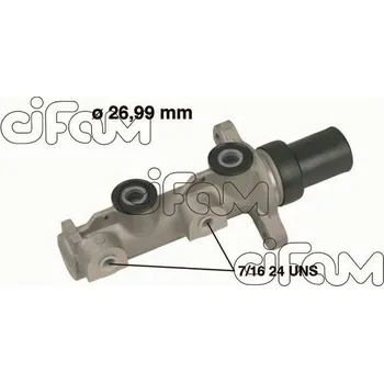 Brzdový válec Hlavní brzdový válec CIFAM 202-580