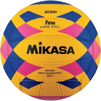Fotbalový míč Míč na vodní pólo Mikasa WP550C 5 Žlutá, Modrá, Růžová