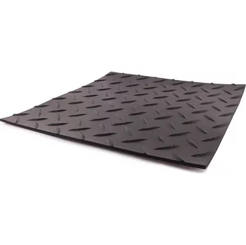 Rýhovaná pryžová deska Diamond SBR 65°Sh 3x1200x10000 mm - role 12 m2