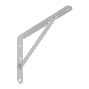 Nábytkové kování WSWP 300 G konzole zpevněná200x300 galvanizovaná (10 ks)