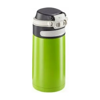 Termohrnek Leifheit 03249 cestovní hrnek 350 ml Černá, Zelená Nerezová ocel