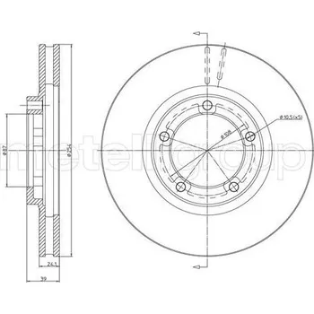 Brzdový kotouč Brzdový kotouč CIFAM 800-1748
