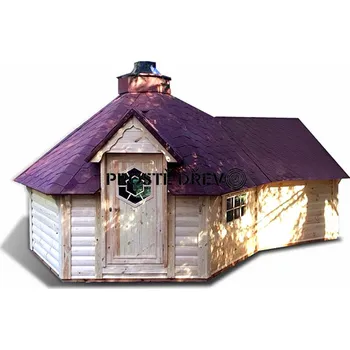 Zahradní domek Nordic wood Zahradní grilovací domek Idunn 9,2 Plus IV